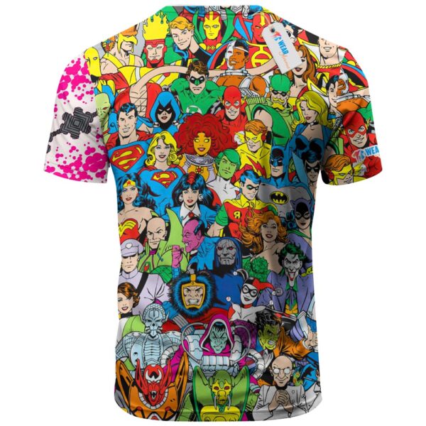 Retro Characters DC Comics T-shirt