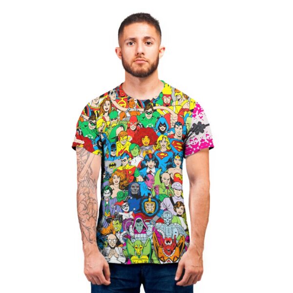Retro Characters DC Comics T-shirt
