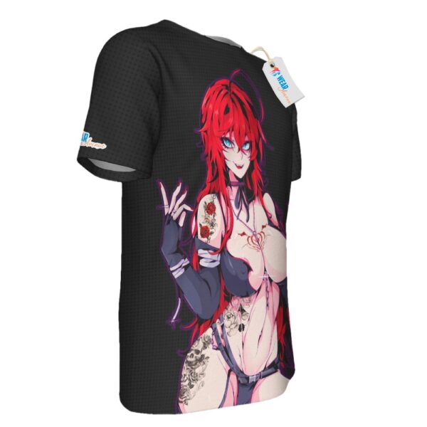 Rias Gremory Ahegao Hentai From High School DxD T-shirt
