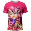 Slimy Tentacle Ahegao all over print T shirt (2)