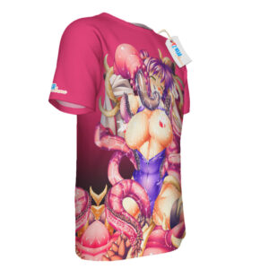 Slimy Tentacle Ahegao all over print T-shirt