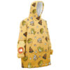 Zoroark Pattern Pokemon  Oversized Blanket Hoodie