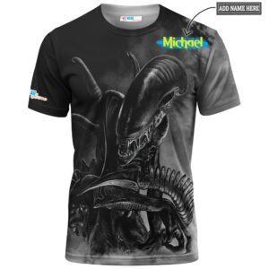 Superior Speed Alien all over print T-shirt