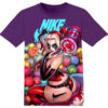 TUY32 705212 t shirt haley queen purple mk.jpg