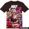 TUY32 733193 t shirt haley queen choco mk.jpg