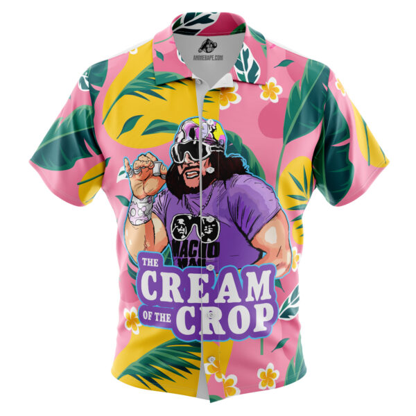 The Cream of the Crop Pro Wrestling Button Up Hawaiian Shirt ver8