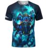 Toothless and Stitch Viking T shirt (2)