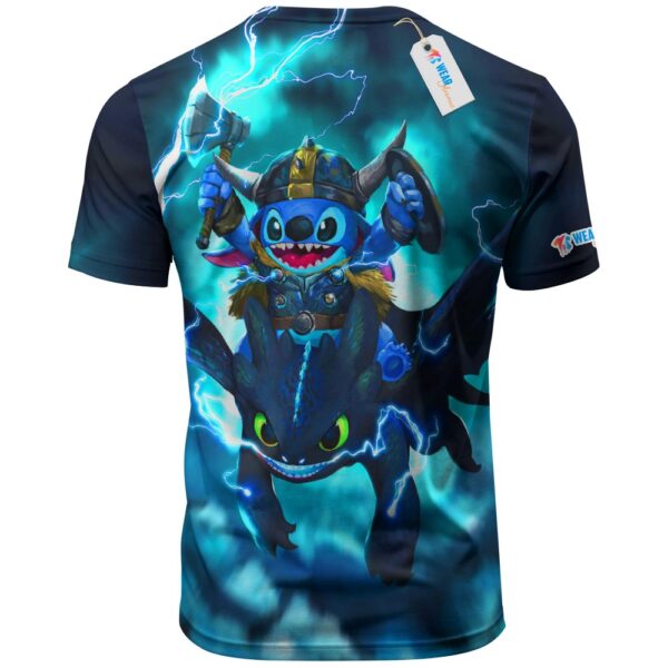 Toothless and Stitch Viking T-shirt