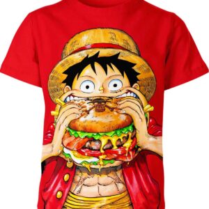 Gluttony – Luffy all over print T-shirt