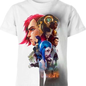 Arcane League Of Legend all over print T-shirt