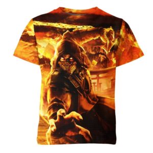 Scorpion From Mortal Kombat T-shirt