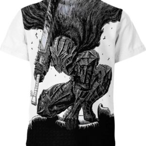 Armored Man Berserk all over print T-shirt