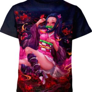 Lovely Nezuko all over print T-shirt