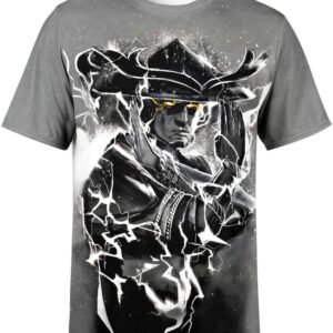 Dark Raide Mortal Kombat all over print T-shirt