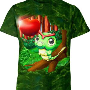 Caterpie From Pokemon T-shirt