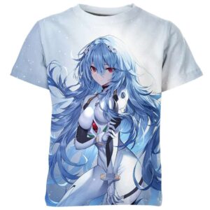 Rei Ayanami From Neon Genesis Evangelion T-shirt