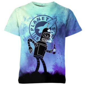 Bender Futurama Cartoon T-shirt
