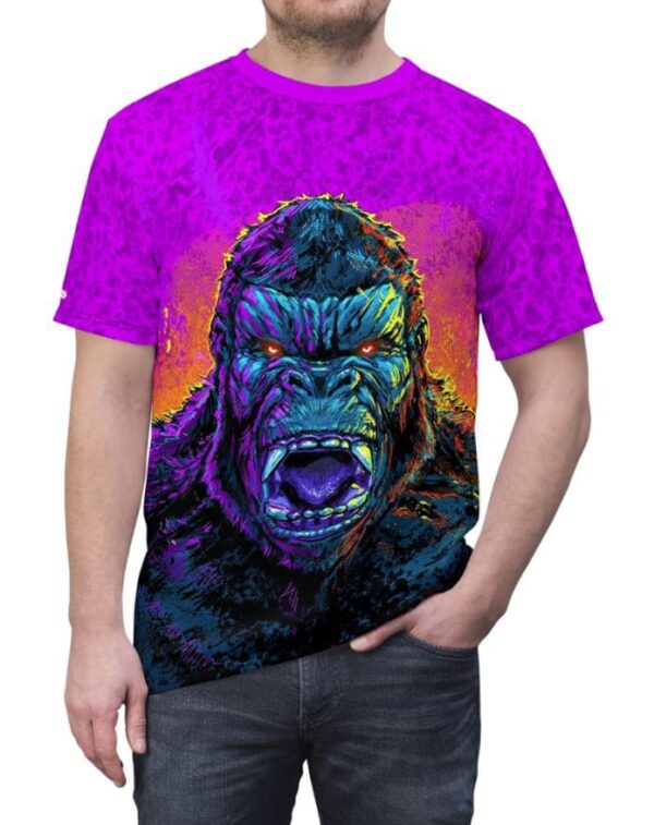 King Kong Colourful – Godzilla all over print T-shirt
