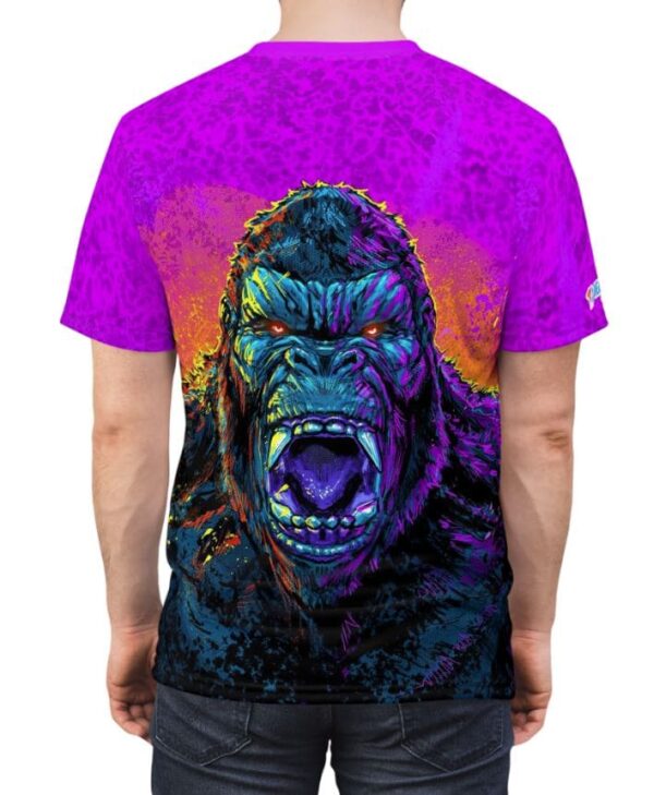 King Kong Colourful – Godzilla all over print T-shirt