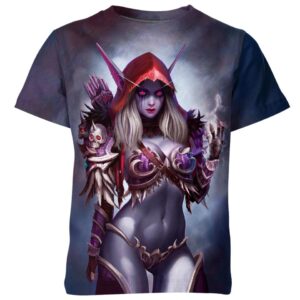 Sylvanas Windrunner from Dota World Of Warcraft T-shirt