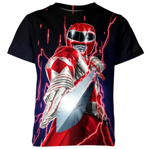 Red Ranger from Power Rangers T-shirt