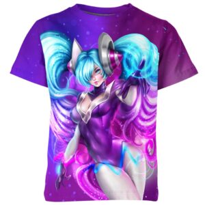 Dj Sona from League Of Legends T-shirt