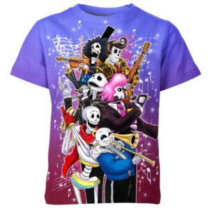 Death Metal Skeleton Crew – Skull T-shirt