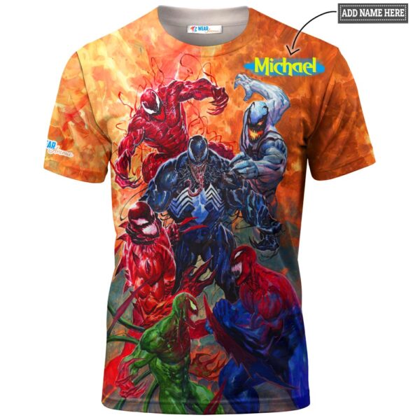 Venom And Carnage Marvel Comics T-shirt