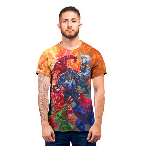 Venom And Carnage Marvel Comics T-shirt