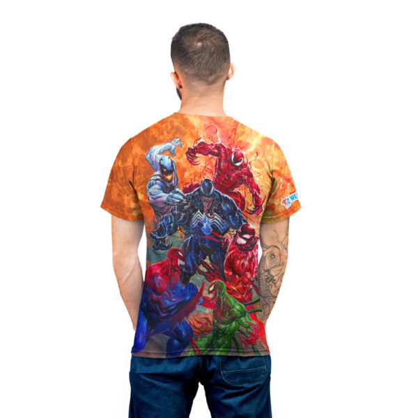 Venom And Carnage Marvel Comics T-shirt