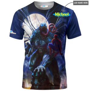 Venom Vs Spider Man T-shirt