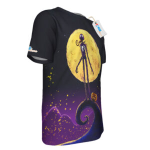Venom x Jack Skellington From The Nightmare Before Christmas T-shirt