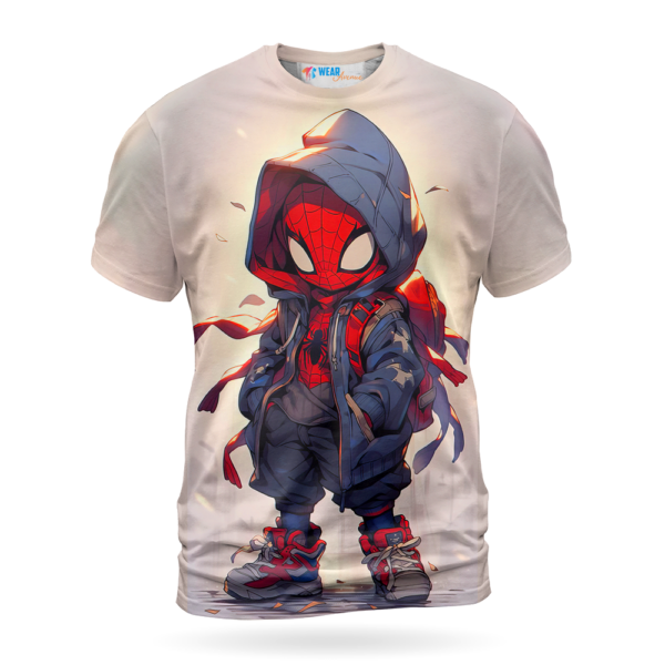 Miles Morales T-shirt, Spider Man T-shirt, Marvel Comics T-shirts