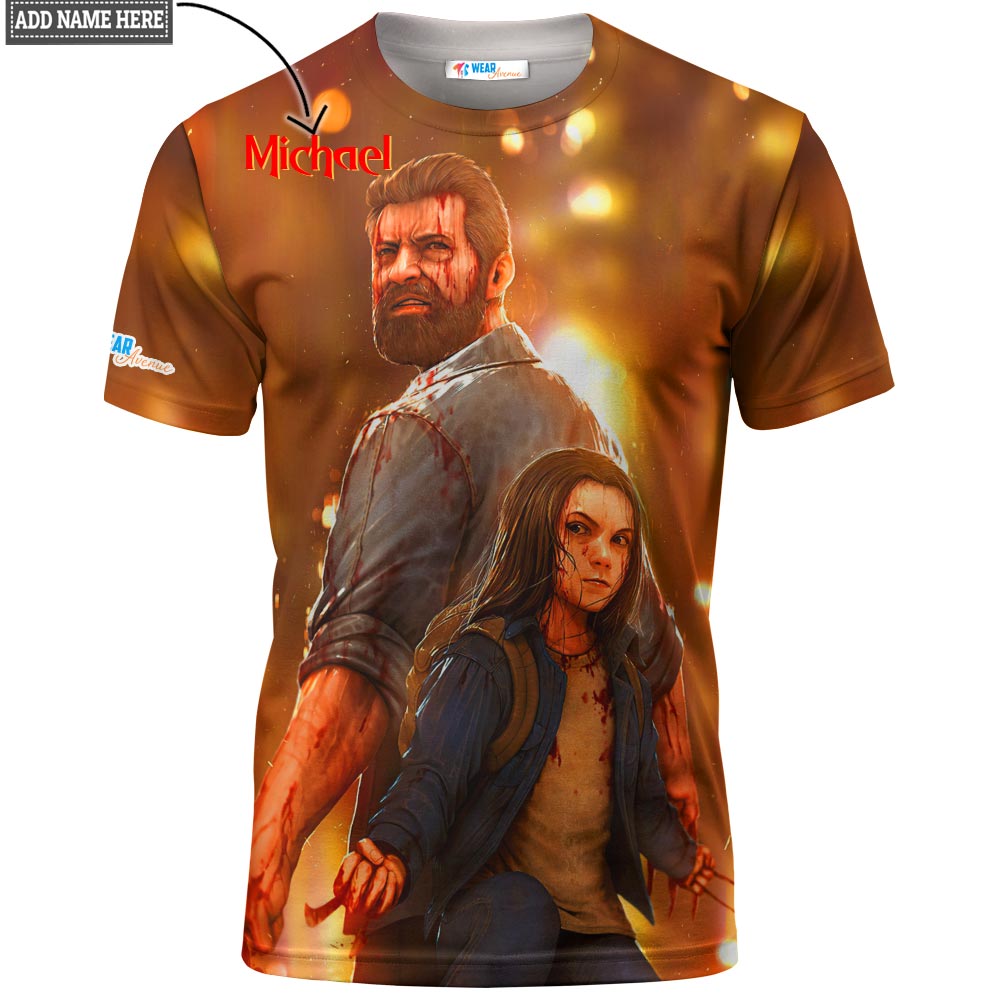 Wolverine And X-23 X-Men Marvel Comics T-shirt