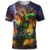 Wolverine Hulk Wendigo Marvel Comics Shirt 2.jpg