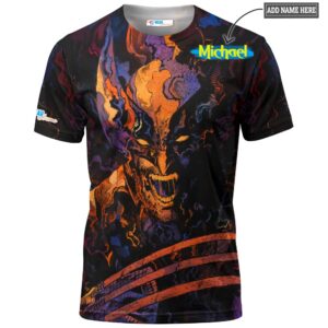 Wolverine T-shirt, X-Men T-shirt, DC Comics T-shirt