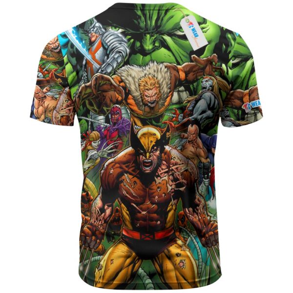 Wolverine T-shirt, X-Men T-shirt, DC Comics T-shirt