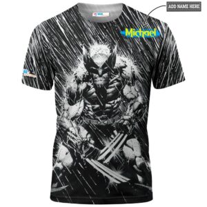 Wolverine T-shirt, X-Men T-shirt, DC Comics T-shirt