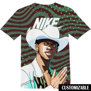 Customized Lil Nas X T T-shirt Lil Nas X Tour rapper T-shirt Rap Hip Hop Tshirt, Lil Nas X t T-shirt Vintage Tee Fan Tees Tshirt Adult And Kid Tshirt QDH