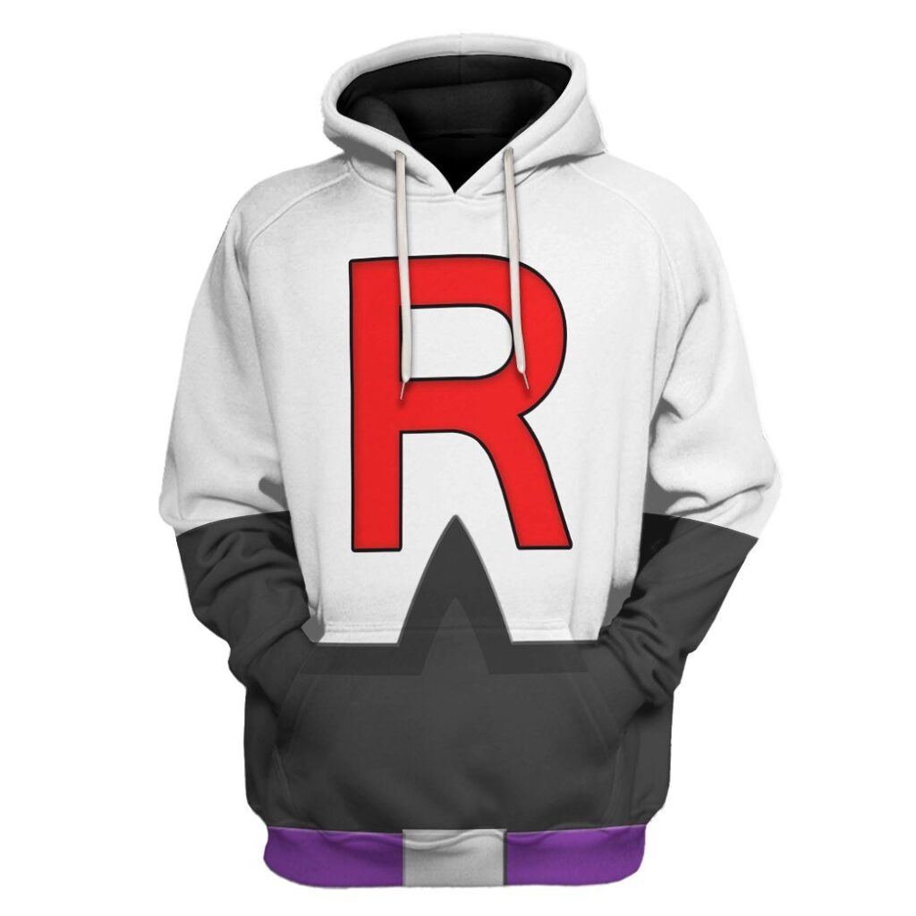 3D Pokemon Rocket Team Tshirt Hoodie Apparel