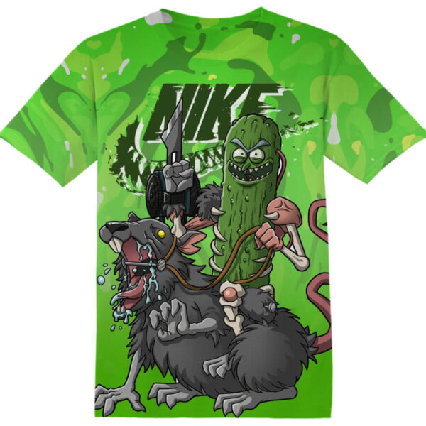 Customized Rick and Morty Pickle Rick Tshirt Adult And Kid Tshirt