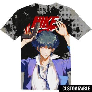 Customized Cowboy Bebop Spike Spiegel Tshirt Adult And Kid Tshirt