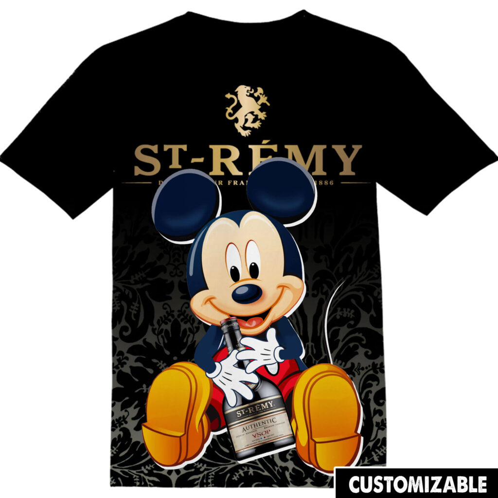 Customized ST Remy Mickey Tshirt Adult And Kid Tshirt