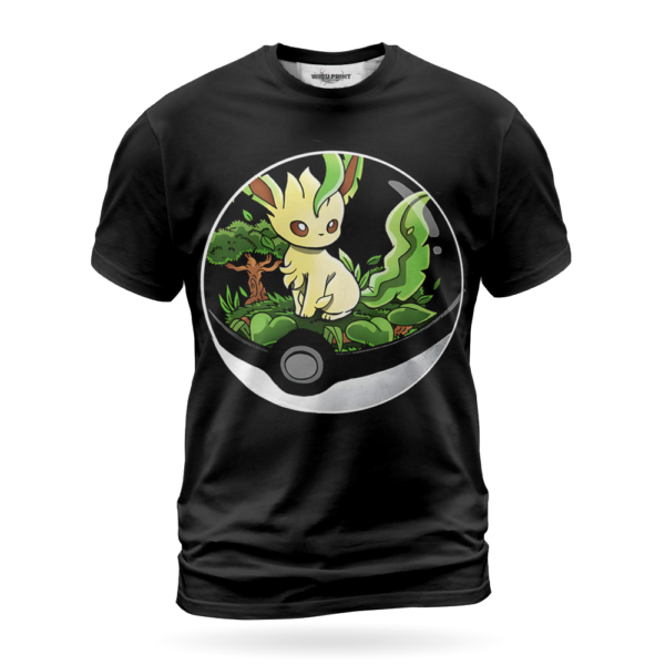Terrarium Grass Qwertee Pokemon T-shirt
