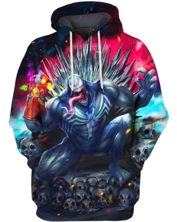 End Game Venom x GOT Marvel T-shirt
