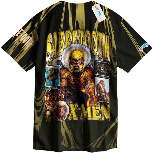 Sabretooth X-Men Marvel Comics T-shirt
