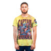 Captain America Marvel Comics T Shirt (12)