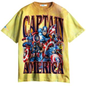 Captain America Marvel Comics T-Shirt