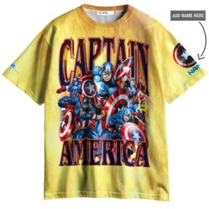 Captain America Marvel Comics T-Shirt