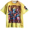 Captain America Marvel Comics T Shirt (8)